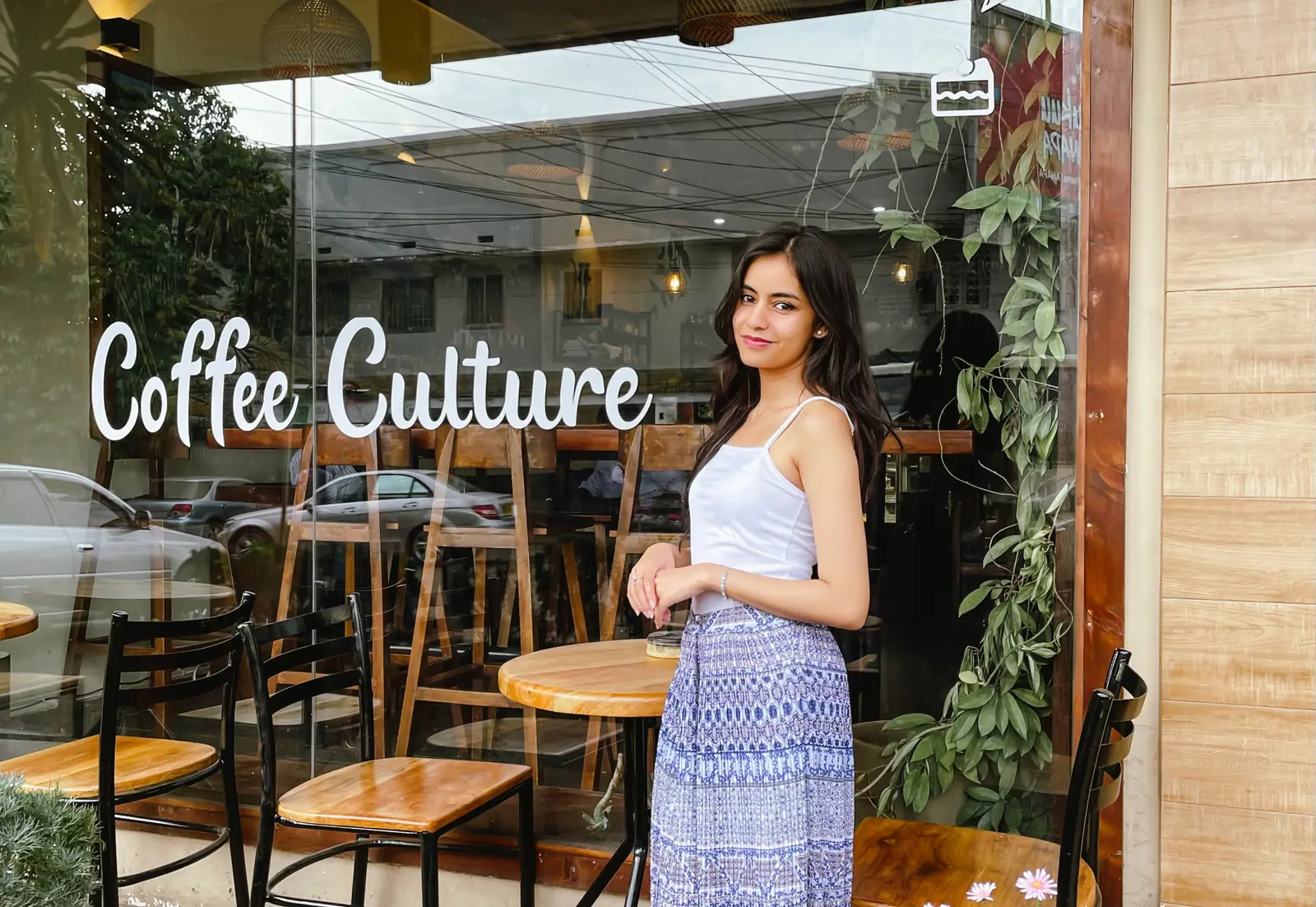 The Coffee Culture storefront on Joel Maeda Road at the Arusha Clock Tower
