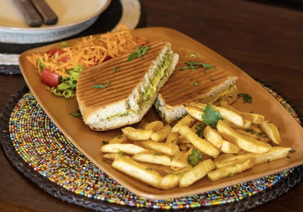 Pesto Grilled Cheese